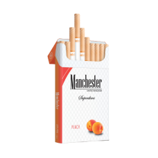 Сигареты Manchester Peach Superslims